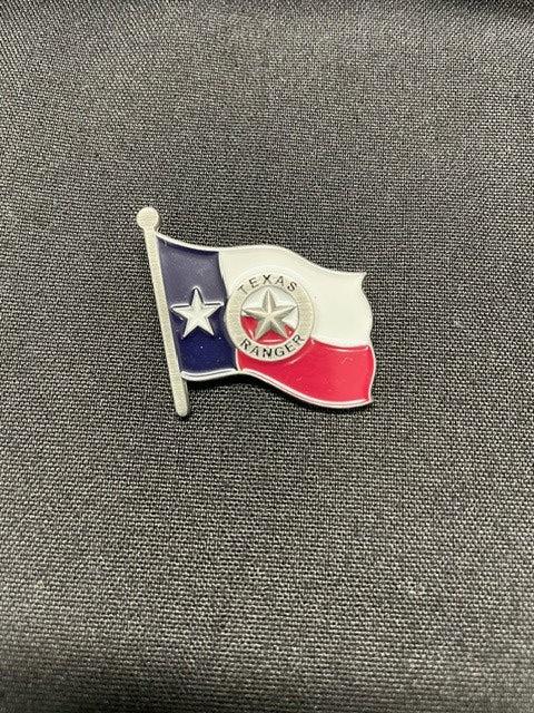 Texas Ranger Texas Flag Lapel Pin