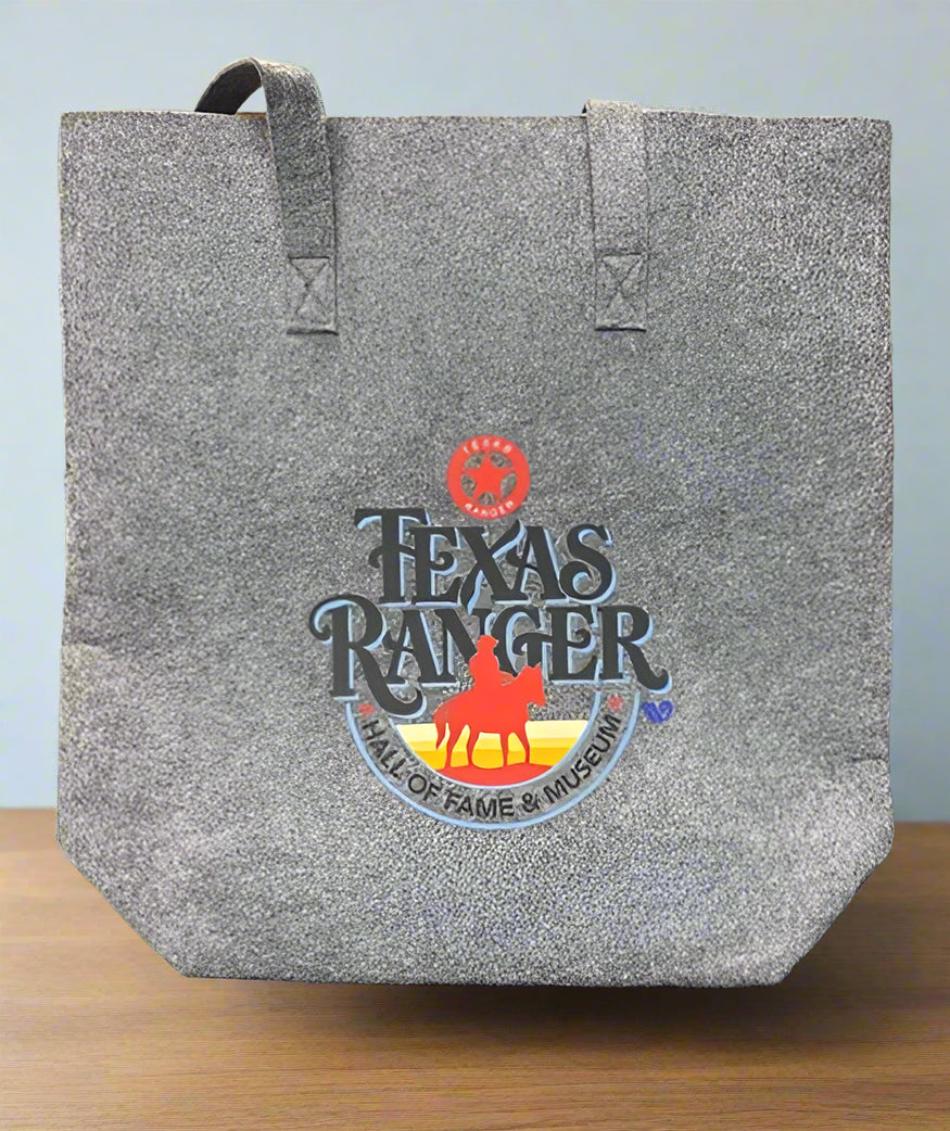 Recycled Felt Texas Ranger Hall of Fame Tote