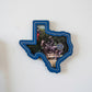 3-D Texas shaped magnet