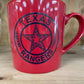 Red with badge Coffee Mug