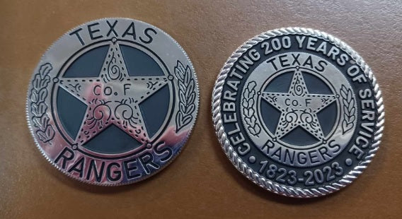 Co. F Bicentennial Commemorative Coin – Texas Ranger Hall of Fame & Museum