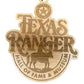 Texas Ranger Wooded Ornament