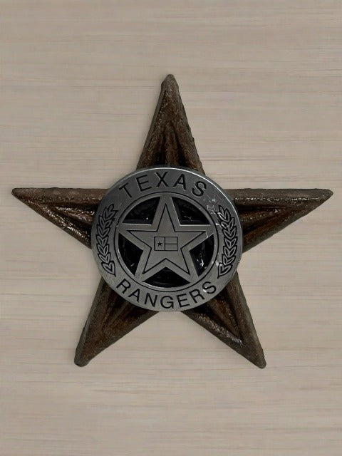 Texas Ranger Metal Star Magnet