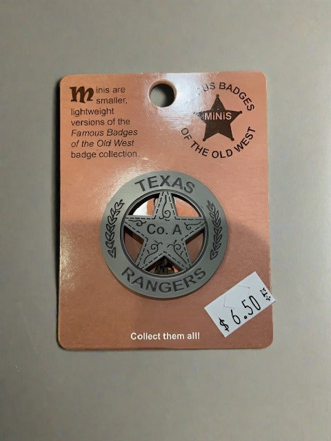 Replica Texas Ranger Badge