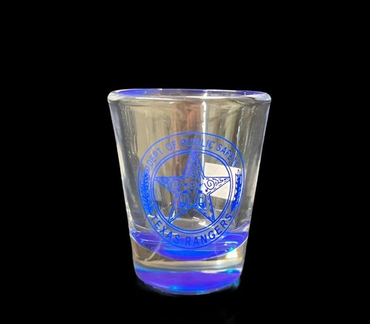Blue Logo Shot Glass